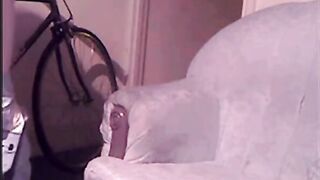 Old Guy Receives Blowjob From Young Skinhead Girl On Webcam