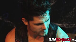 Sub hunk Grant Ducati balls torment for pleasure and pain in dungeon