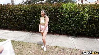 Kaia Is All Smiles All Tits
