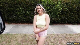 Kaia Is All Smiles All Tits