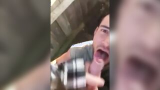 Cute Latin Hunk Sucks Big Cock and Eats Cum