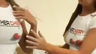 Lasses eat each others juicy pussies after classes