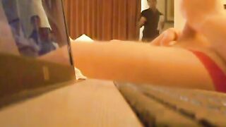 Room Service Catches a Str8 Daddy