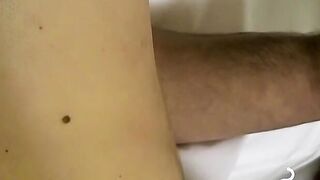 Euphoric fun of Ashley smoking butts with self pleasure