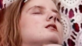 Behårede Danske Lesbiske Sheila og June i Strømper