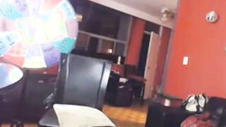 Big-Booty Amateur BBW with Huge Tits on Webcam