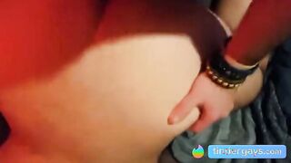 Bareback Amateur Tops a Big-Booty Boy