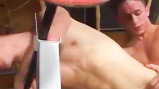 Prostate Massage Makes Him Cum Hard