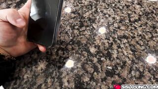 Amber Starks pussy is screaming for her stepbro