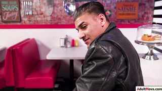 You cant jerk your dick off in my diner