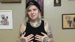 Tattooed Slut With Big Assets Misses You