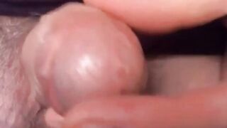Mature Gay Daddy Strokes His Uncut Cock