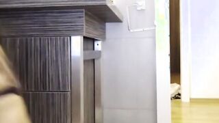 Hot Latina Plays with Dildo on Webcam