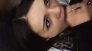 Elevator Adventure: Amateur Brunette College Girl