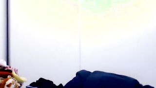 Big-Titted Beauty Rides Her Dildo
