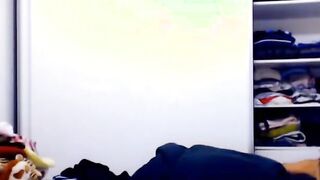Big-Titted Beauty Rides Her Dildo