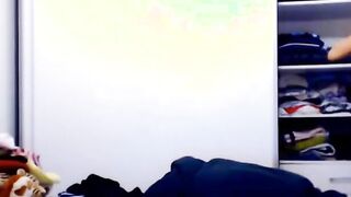 Big-Titted Beauty Rides Her Dildo