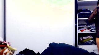 Big-Titted Beauty Rides Her Dildo