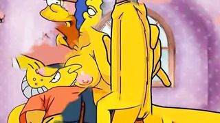 Marge Simpson real cheating wife