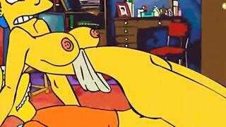 Marge Simpson real cheating wife