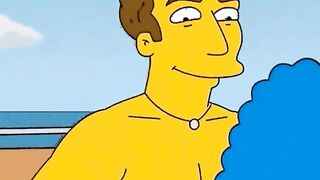 Marge Simpson real cheating wife