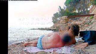 BEACH FUCK INFIDELITY WEEKEND： I fuck the slut wife on the beach