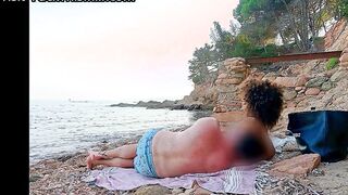 BEACH FUCK INFIDELITY WEEKEND： I fuck the slut wife on the beach