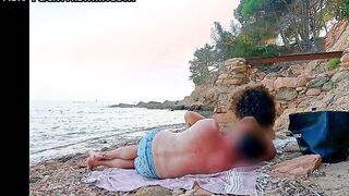 BEACH FUCK INFIDELITY WEEKEND： I fuck the slut wife on the beach