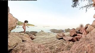 BEACH FUCK INFIDELITY WEEKEND： I fuck the slut wife on the beach