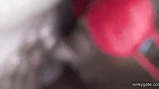 my deepthroat slave Destiny swims in my cum