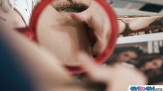 You should try masturbating ifo a mirror