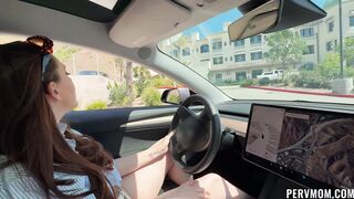 Creampie my hot stepmom while we vacation alone