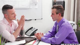 Derek Kage sees Scott interviewing