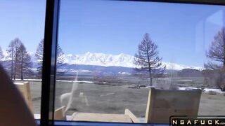 StepSister Public Hotel Fuck with a Spla