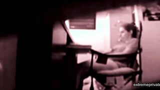 stepdaughter masturbates in my office