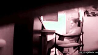 stepdaughter masturbates in my office