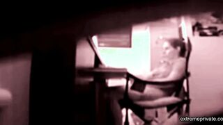 stepdaughter masturbates in my office