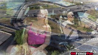 Teen distracted stepdad during drive