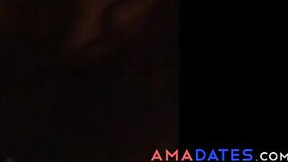 Big-Titted Brunette's IR Sex Tape