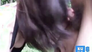 Dogging - Girl Shared Outdoors with a Stranger