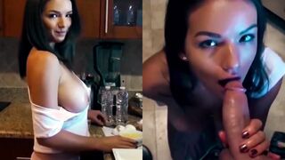 Busty PAWG Amateur Teen Stepsister Rough Fucked POV Sextape - Shae Summers