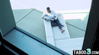 Serbian blondie enjoys a dick in her ass