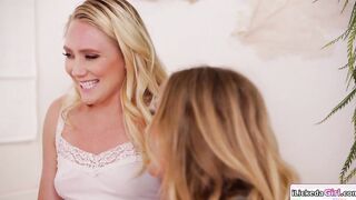 Stepmom making her stepdaughter squirt