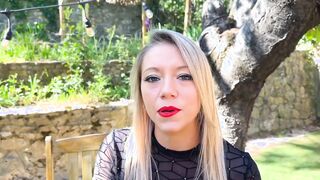 Good Ashley Swallows Her Hubby's Dick