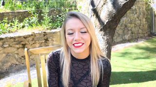 Good Ashley Swallows Her Hubby's Dick