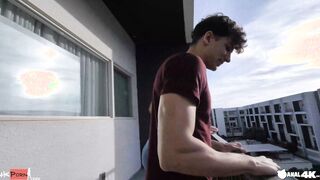He Left My Asshole Filled And Leaking With Cum!