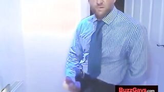 Big-Cock Daddy Tries on His New Suit