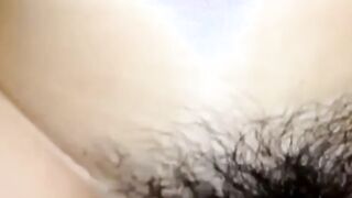 Amateur Japanese Couple's Homemade Hairy Creampie