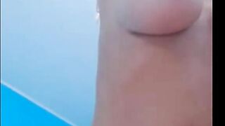 Big-Titted Blonde Mature Webcam Show with a Kinky Cum Eating Ending