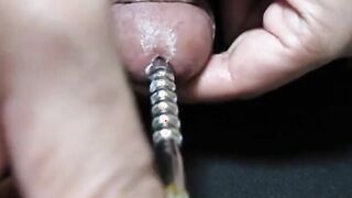 Asian Men's Urethra Sounding Fun